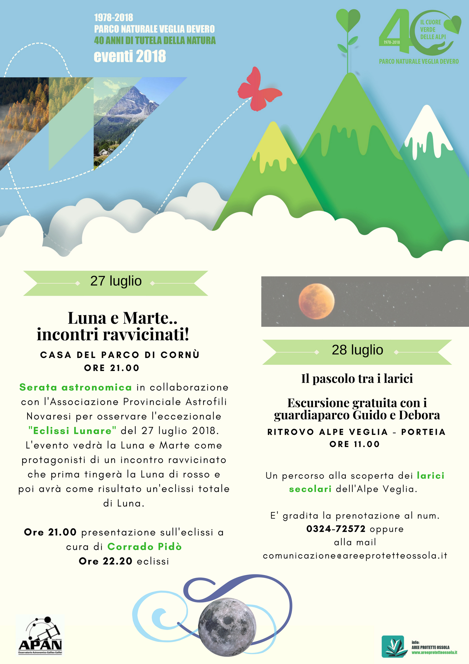 Alpe Veglia: eclissi e pascolo tra i larici
